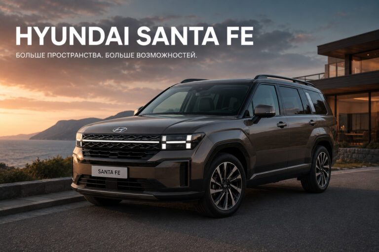 Hyundai Santa Fe: все поколения, характеристики 2.5 T-GDi и гибрид, ввоз из Кореи