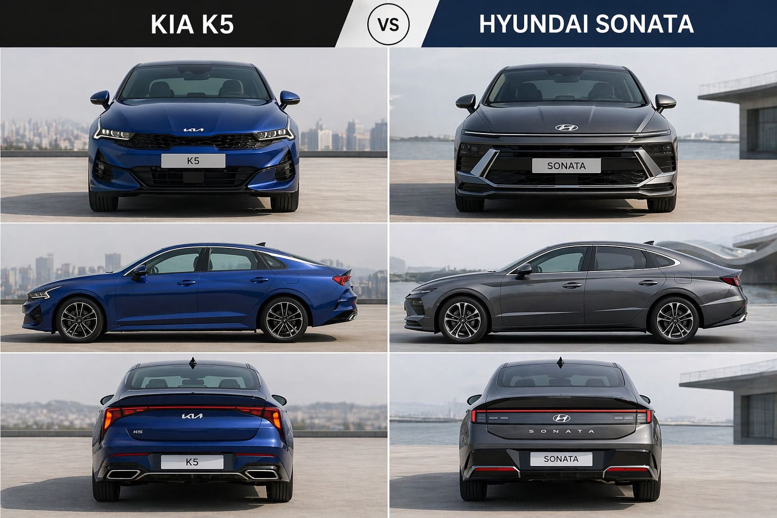 K5 против Sonata