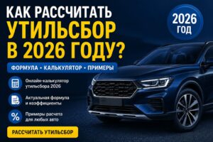 Как рассчитать утильсбор 2026: формула, калькулятор