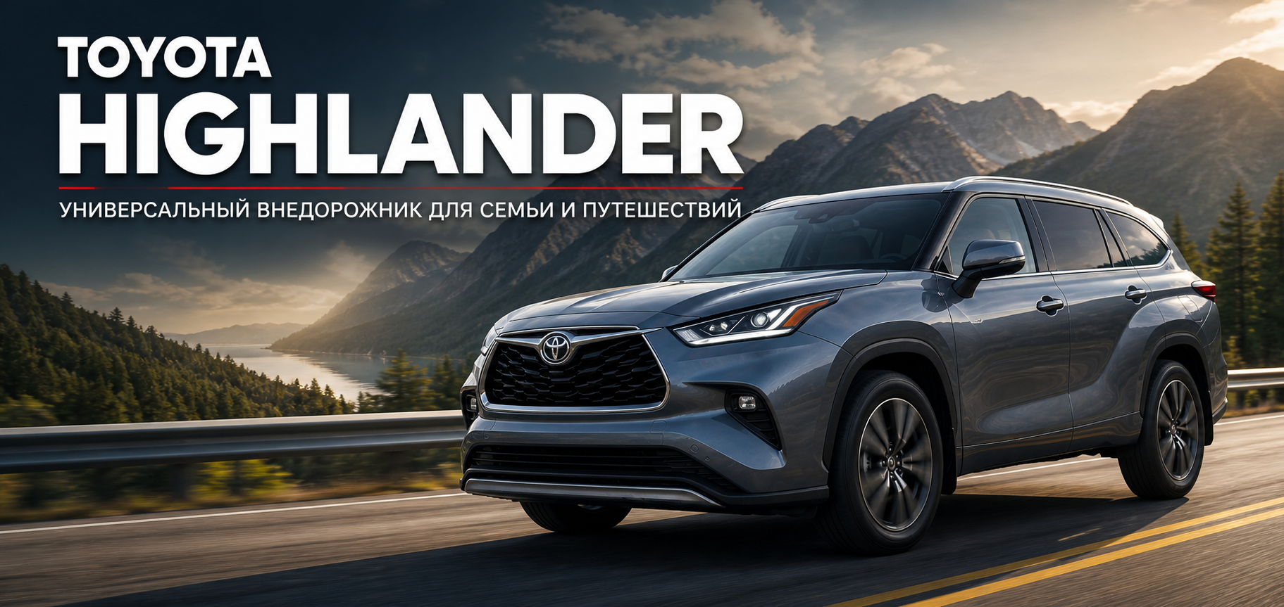 Toyota Highlander: поколения XU70, V6 и гибрид HEV, ввоз из США — характеристики и цены
