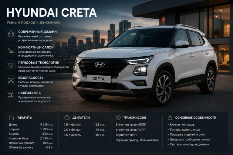 Hyundai Creta: два поколения, 1.6 и 2.0 AWD, надёжность и цены на вторичном рынке