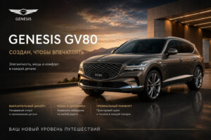 Genesis GV80: цена, комплектации и покупка из Кореи в 2024