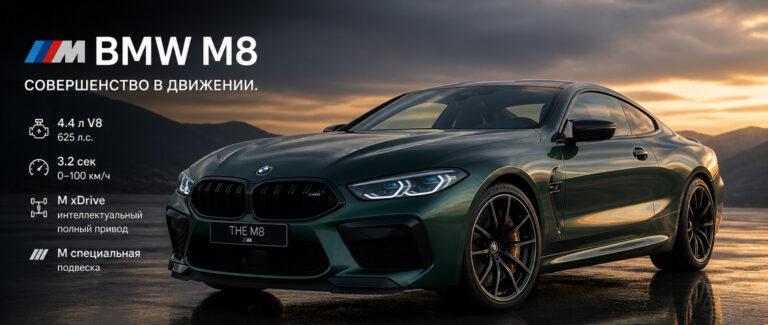 BMW M8: характеристики купе и Gran Coupé, 625 л.с. V8 и ввоз из Кореи