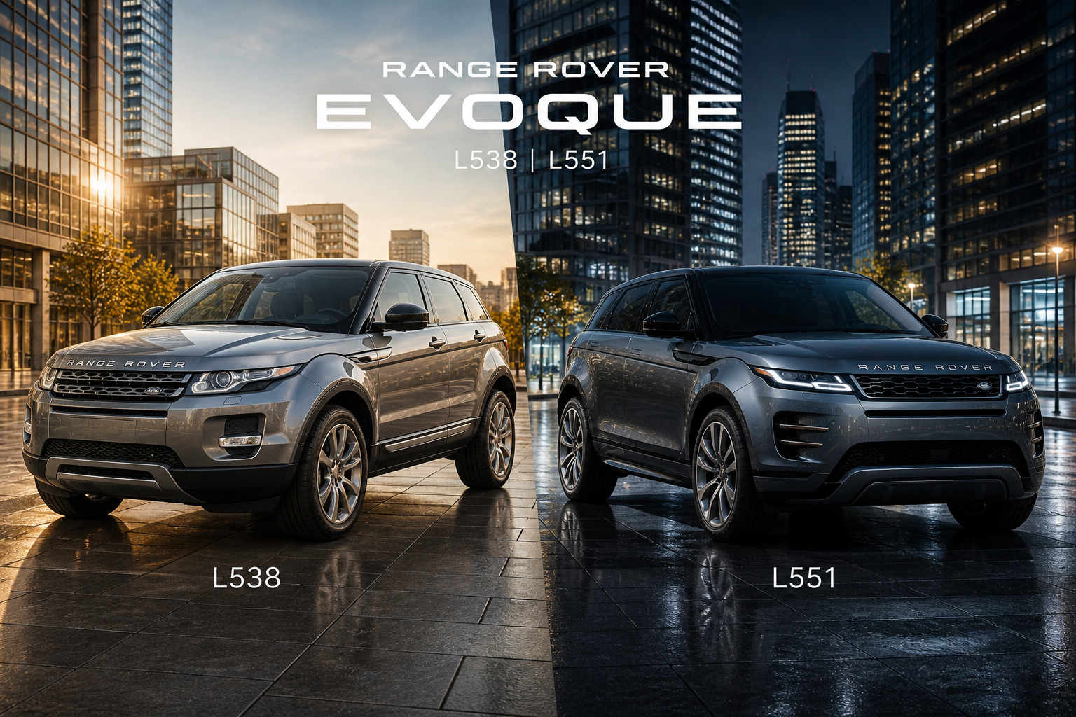 Evoque: L538 и L551