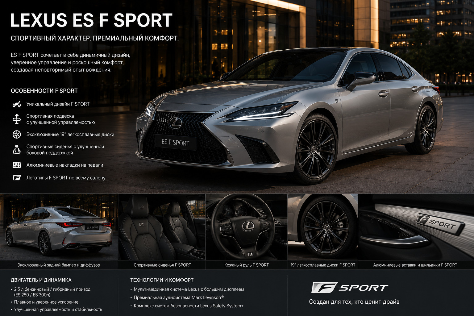 Lexus ES F SPORT